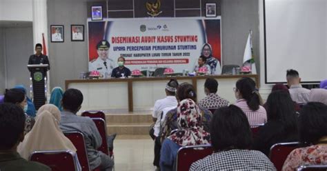 Staf Ahli Hukum And Pemerintahan Buka Diseminasi Audit Kasus Stunting 2022