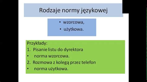 7d Odmiany Polszczyzny YouTube