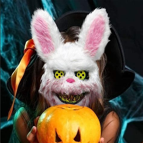 scary masks - halloween spooky bunny mask - killer bunny mask - spooky ...