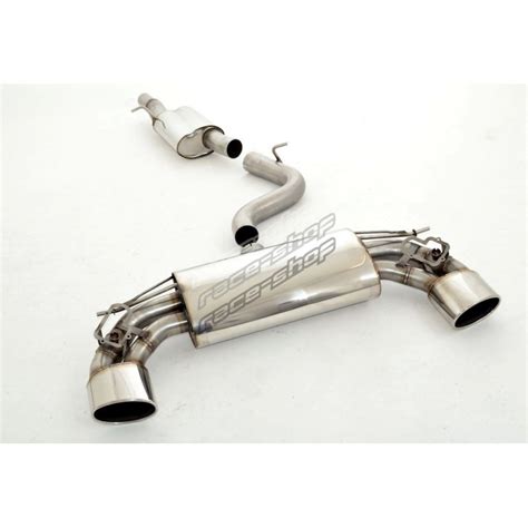 Mm Duplex Exhaust System With Stock Valve Control Vw Golf Vii R Ece