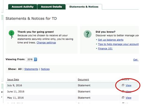 Td Bank Statement Download Instructions Big Think Capital