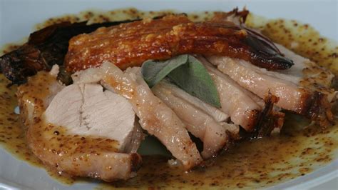 How To Roast Pork Loin With Crackling Recipe Bbc Food