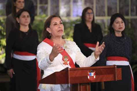 Presidenta Dina Boluarte Dirige Su Primer Mensaje A La Nación Galería