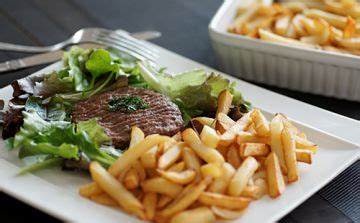 Steak Hach Et Frites Maison