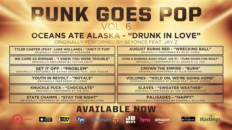 Punk Goes Pop Vol Oceans Ate Alaska Drunk In Love Youtube