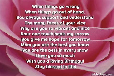 Mom Birthday Poems - Page 3