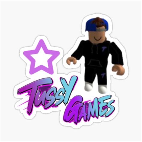 "Tussy games -unisex " Sticker for Sale by grabids | Redbubble