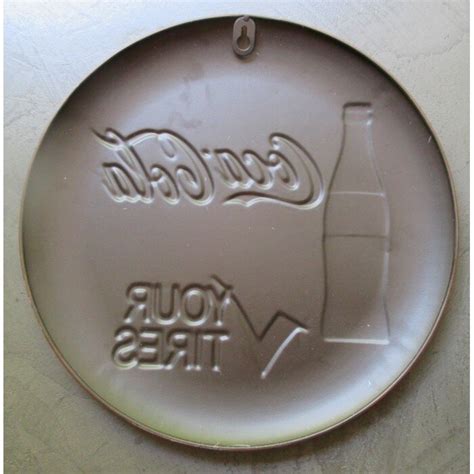 Placa Metalica Coca Cola 31cm Alb Rosu EMAG Ro