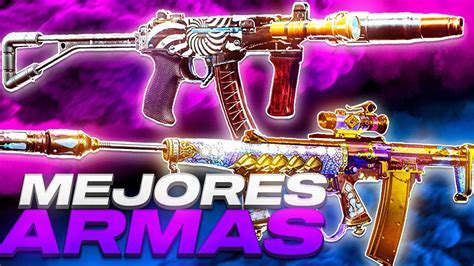 LAS MEJORES ARMAS DE CALL OF DUTY WARZONE TEMPORADA 6 2021 YouTube