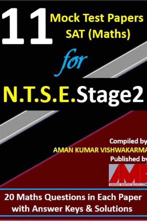 Ntse Sample Paper Stage 1 2019 Example Paper