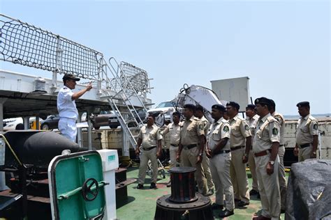 Indian Coast Guard Goa Conducts Training For Marine Police Personnel