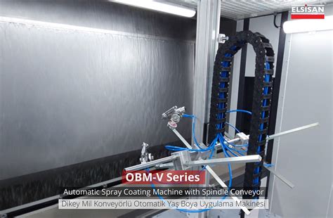 Obm V Automated Coating Spray Machine Elsisan