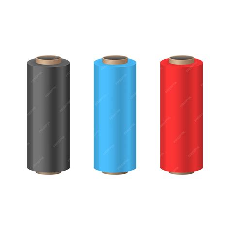 Premium Vector | Realistic detailed 3d wrapping plastic stretch film