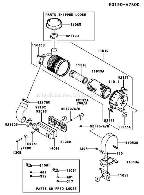 Kawasaki Fd731v Parts List And Diagram As00