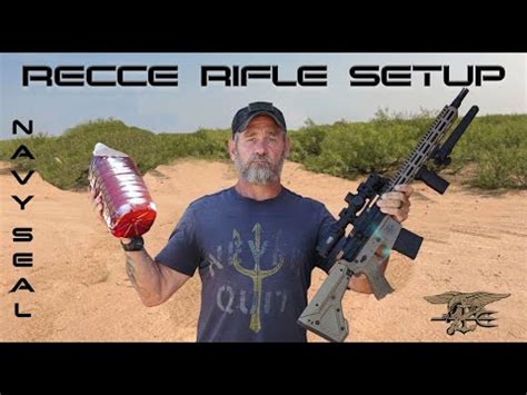 Navy SEAL Blasts Jugs With Recce Rifle At Distance YouTube