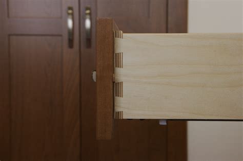 Solid maple or plywood dovetail drawers in custom kitchen cabinets | W ...