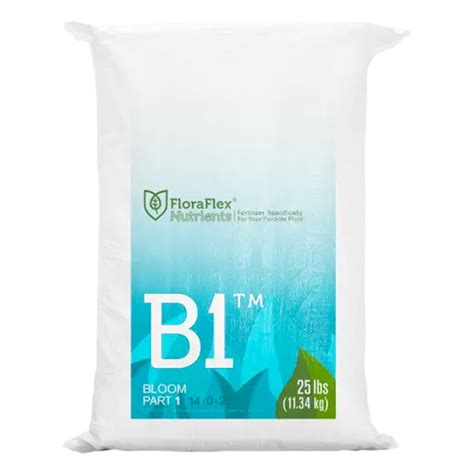 Floraflex Nutrients B1™ 25lb Bag Custom Hydro