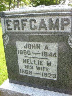 Nellie Marie Johanna Volkening Erfcamp 1869 1923 Find A Grave Memorial