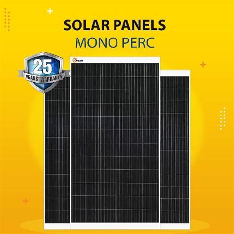 Adani Bifacial Wp Half Cut Mono Perc Solar Panel Amo Energy Solutions