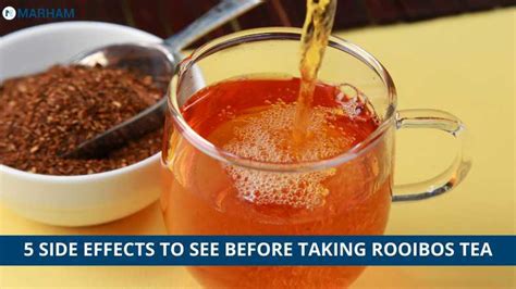 Rooibos Tea Side Effects To Know Marham