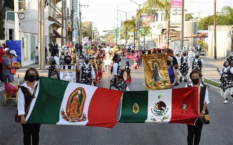 Danzantes Del Moralillo Llevan Su Devoci N Guadalupana A La Avenida