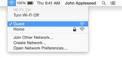 Manage The Wi Fi Connection On Your Mac Apple Support