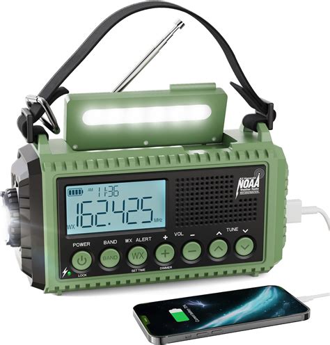 Amazon Emergency Radio Mah Weather Radio Noaa Alert Portable