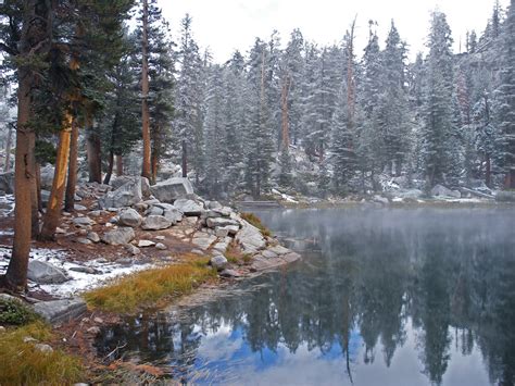 Edge of Heather Lake: Lakes Trail, Sequoia National Park, California