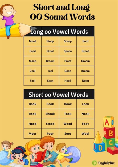 Words With Short Oo