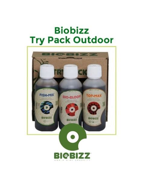 Try Pack Fertilizantes Biobizz Outdoor