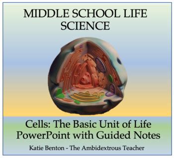 Cells The Basic Units Of Life Powerpoint And Guided Notes Tpt