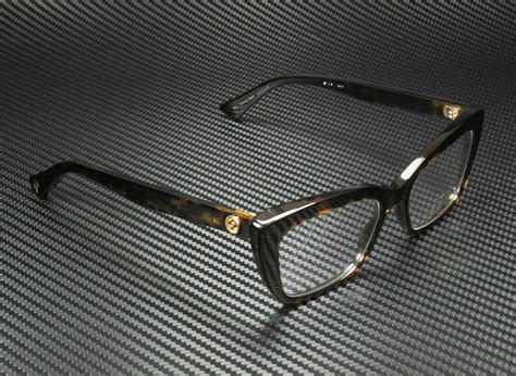 Gucci Gg0165o 002 Eyeglasses Dark Havana Brown C