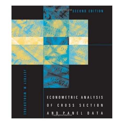 Jual Econometric Analysis Of Cross Section And Panel D By Wooldridge J