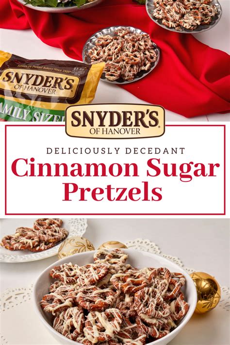 Cinnamon Sugar Pretzels - Snyder's of Hanover