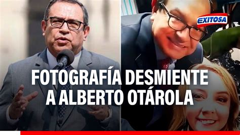 🔴🔵fotografía De Alberto Otárola Con Rosa Rivera Desmiente Versión Del