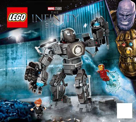 Handleiding Lego Set Super Heroes Iron Man Iron Monger Mayhem