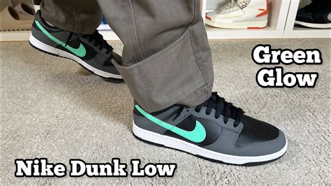 Nike Dunk Low Green Glow Reviewand On Foot Youtube