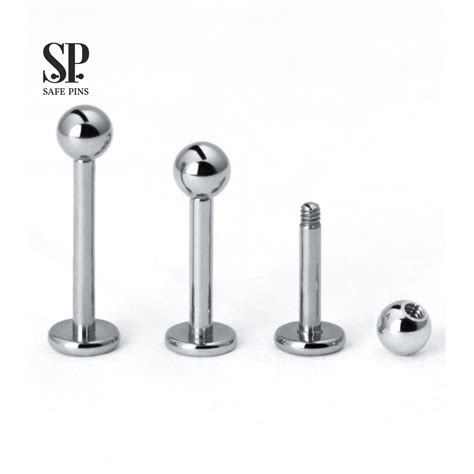Купить лабрет экстернальный из титана SafePins