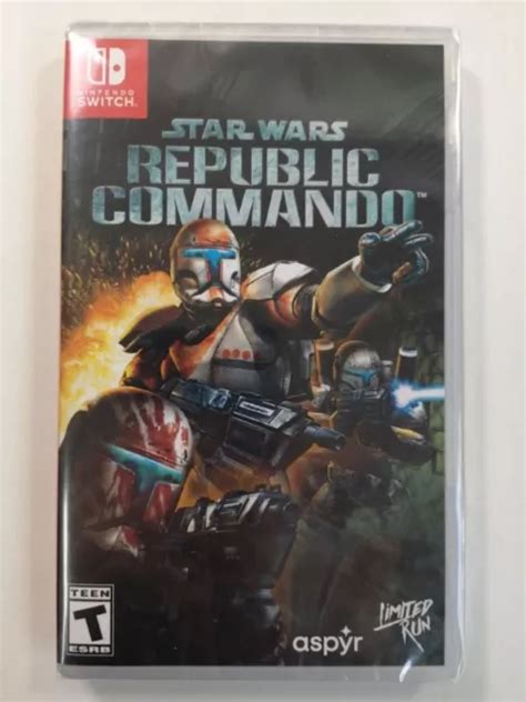 Star Wars Republic Commando Limited Run Switch Usa New Eur