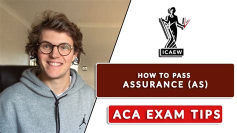 How To Pass Icaew Assurance As Aca Exam Youtube