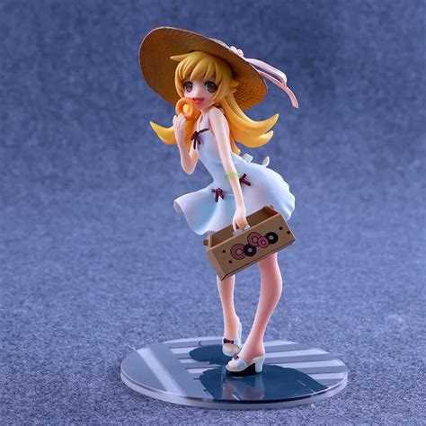 Anime Monogatari Nisemonogatari Oshino Shinobu Pvc Figures Toys Super