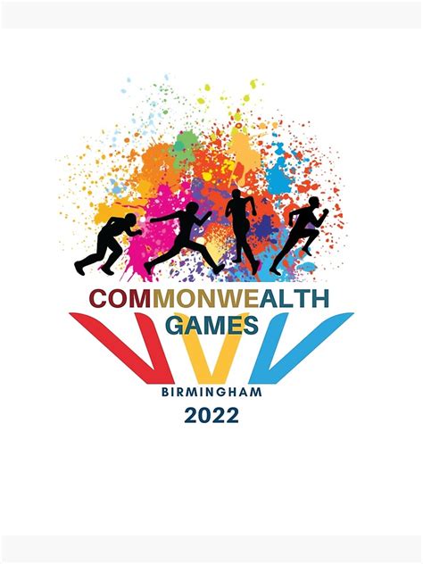 Commonwealth Games 2022 Poster For Sale By Cncreatives Redbubble