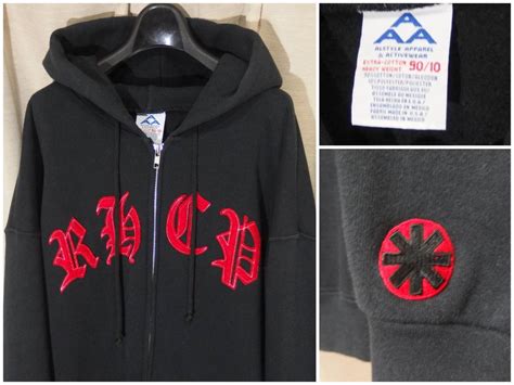 中古 s レッドホットチリペッパーズ レッチリ red hot chili peppers ジップパーカー Lの落札情報詳細 ヤフオク落札価格検索 オークフリー