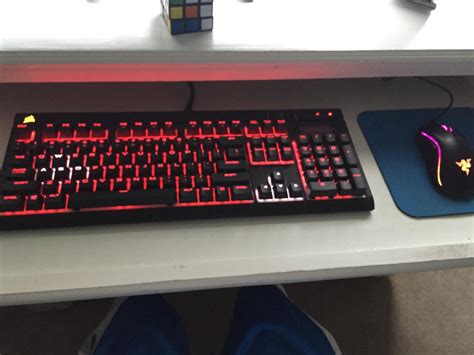 New keyboard and mouse setup. by Gerbil-Powered-WiFi on DeviantArt