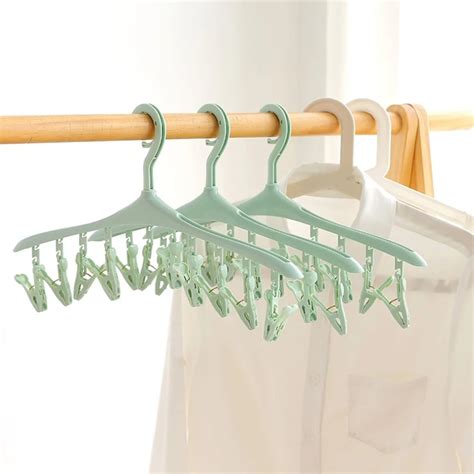 Aliexpress Buy 8 Clips Multifunctional Space Saving Hanger Cloth