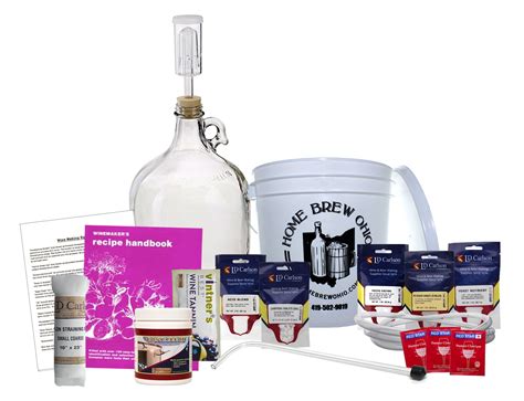 Wine homebrew kits - sapjecamping