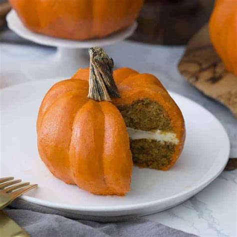 Mini Pumpkin Cake - Preppy Kitchen