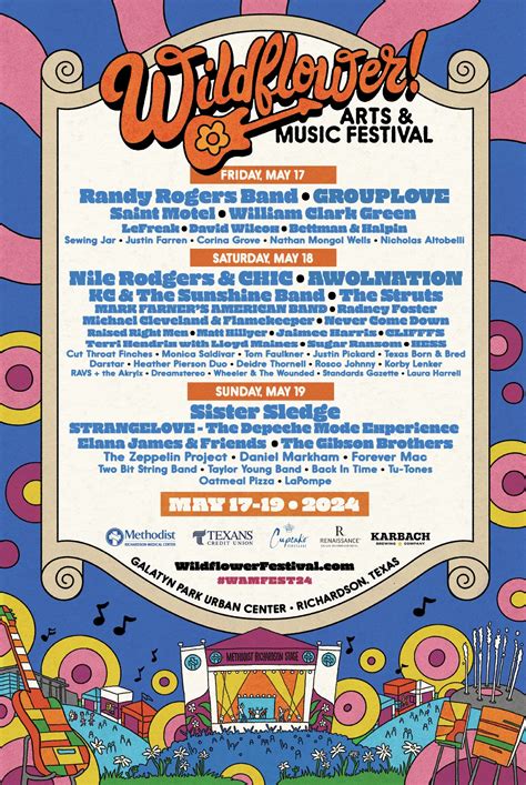 Wildflower Arts Music Festival 2024 Lineup Grooveist