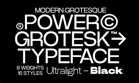 Power Grotesk Font - Free Download & Preview | Deefont