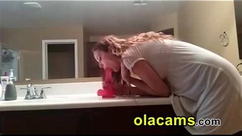 Amazing Teen Ride A Dildo On Bathroom Xnxx